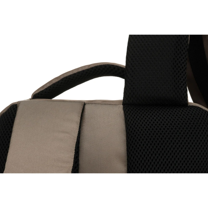 Dwukomorowy, szary plecak podróżny zawieszony na oddychających szelkach - Peterson