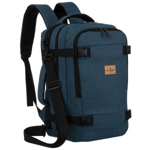 plecak podróżny Peterson granatowy bagaż podręczny 40x25x20