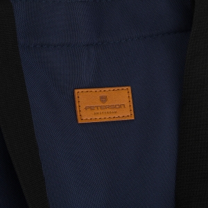 torba miejska damska granatowa na ramię Peterson pojemna