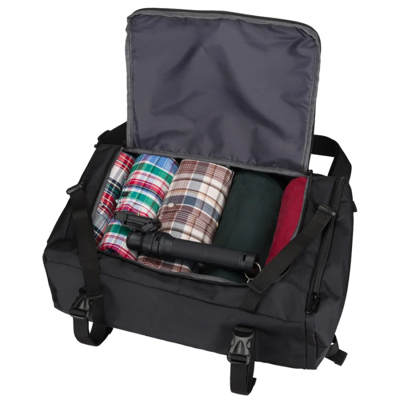 torba sportowa plecak czarny Peterson pojemny