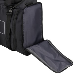 plecak podróżny Peterson czarny z kieszeniami