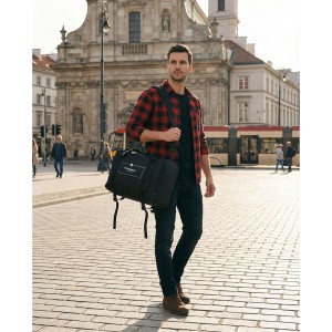 plecak podróżny czarny Peterson bagaż podręczny