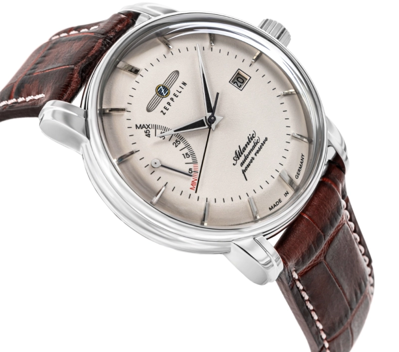 Zegarek Męski ZEPPELIN Atlantic Automatic Power Reserve 8462-5 + BOX