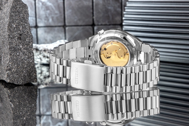 Zegarek Męski CITIZEN Tsuyosa Sapphire Mechanical NJ0151-88M + BOX