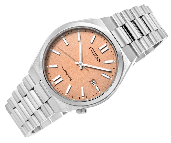 Zegarek Męski CITIZEN Tsuyosa Sapphire Mechanical NJ0159-86Z + BOX