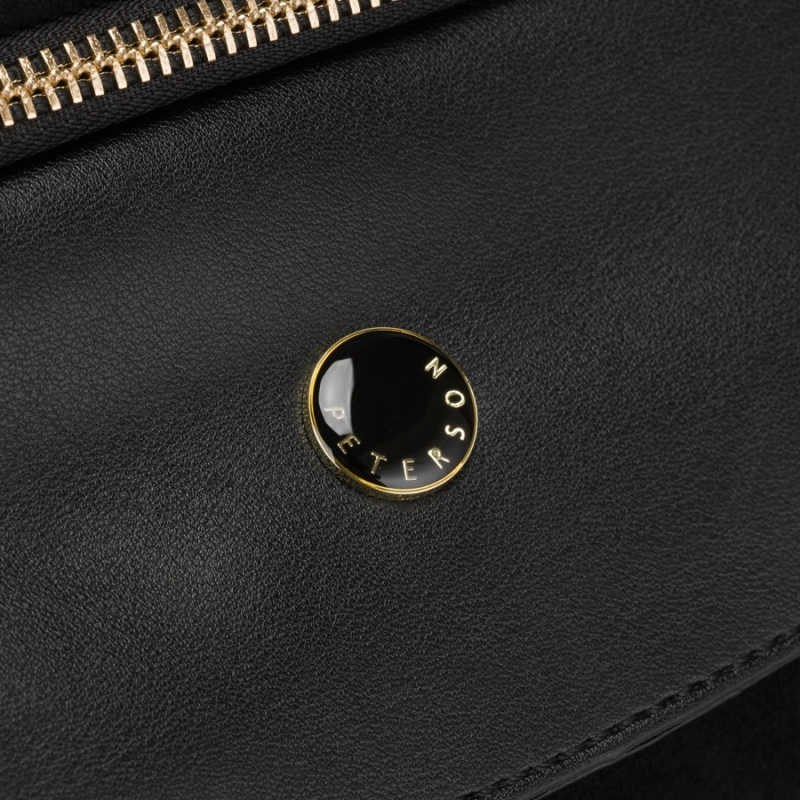 mała torebka damska czarna Peterson codzienna