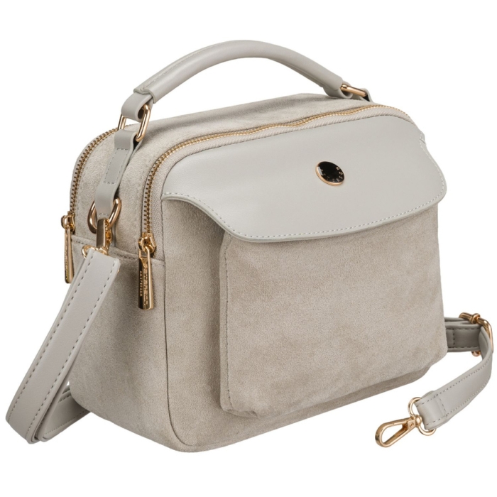 torebka damska szara Peterson listonoszka crossbody