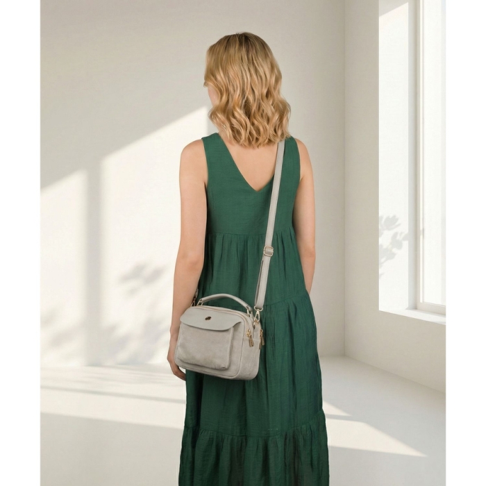 szara listonoszka damska Peterson elegancka