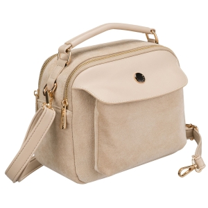 torebka damska beżowa Peterson listonoszka crossbody