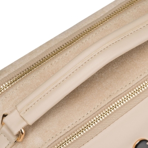 torebka crossbody damska beżowa Peterson