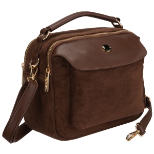 torebka damska brązowa Peterson listonoszka crossbody