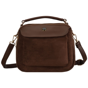 torebka Peterson damska brązowa na ramię