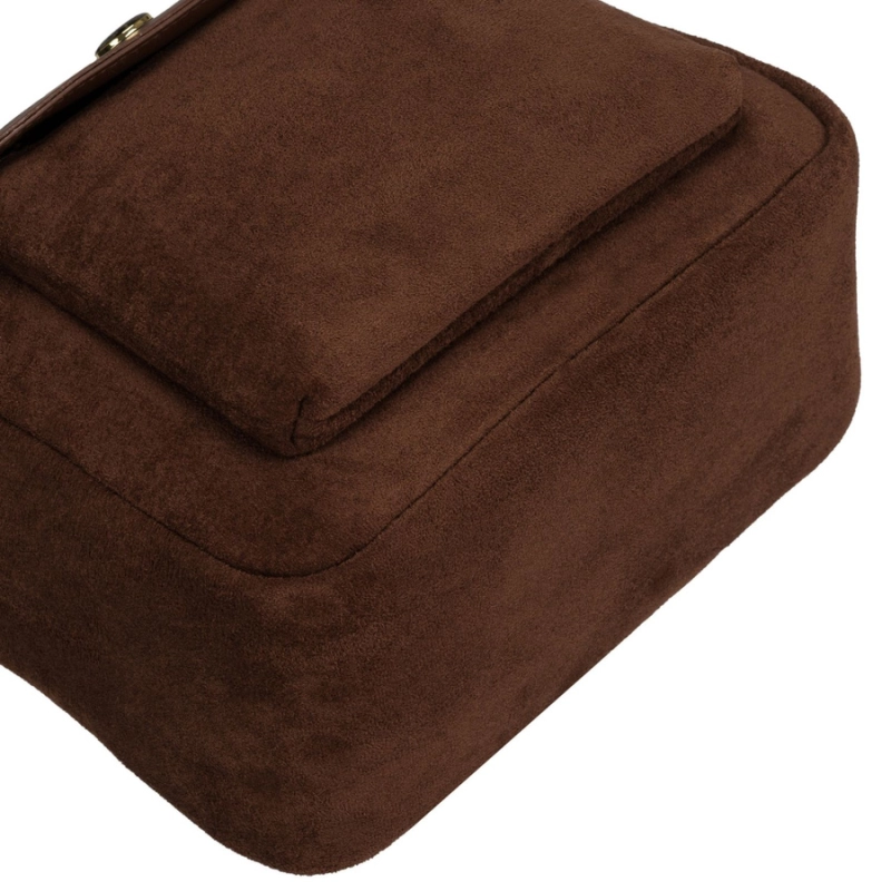 mała torebka damska brązowa Peterson codzienna