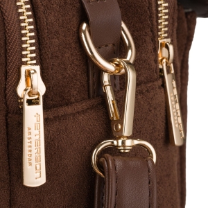 elegancka torebka damska brązowa Peterson