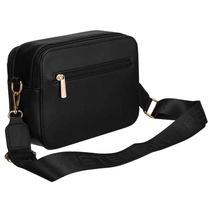 torebka crossbody damska czarna Peterson modna