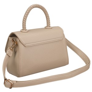 torebka crossbody damska beżowa Peterson modna