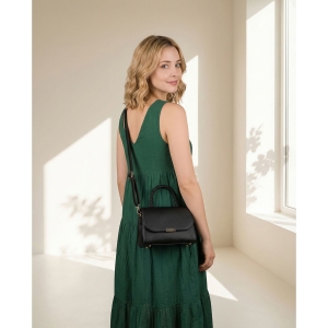 torebka crossbody damska czarna Peterson modna