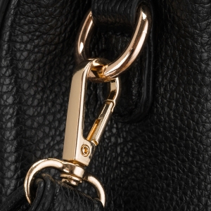 elegancka torebka damska czarna Peterson uchwyt