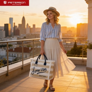 shopperka damska duża Peterson na lato