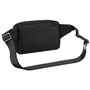 Nerka męska saszetka miejska na ramię mała listonoszka crossbody czarna lekka na suwak - Peterson