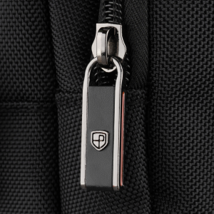 Nerka męska saszetka miejska na ramię mała listonoszka crossbody czarna lekka na suwak - Peterson