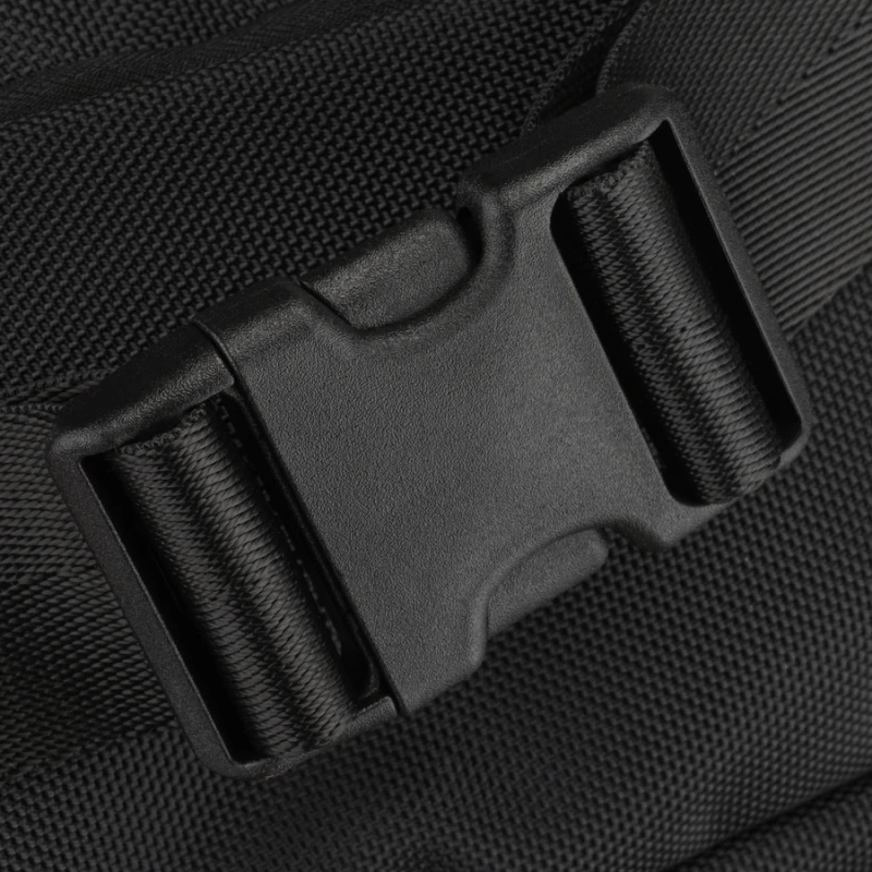 Saszetka męska na biodra czarna listonoszka nerka na ramię mała crossbody - Peterson