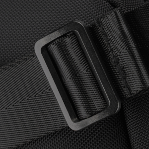 Saszetka męska na biodra czarna listonoszka nerka na ramię mała crossbody - Peterson