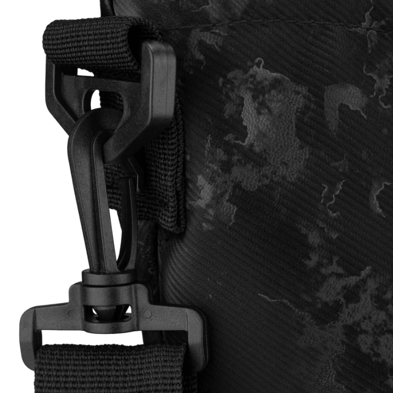 Wygodny shopper damski z poliestru w czarnym kolorze - Rovicky