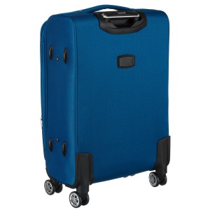 Zestaw walizek podróżnych w niebiesko-czerwonym kolorze - Peterson