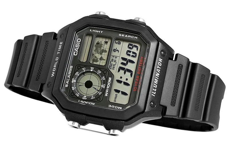Zegarek Męski CASIO AE-1200WH-1AVEF + BOX