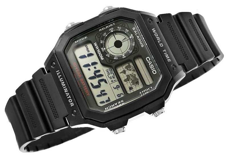 Zegarek Męski CASIO AE-1200WH-1AVEF + BOX