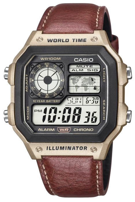 Zegarek Męski CASIO AE-1200WHL-5AVEF + BOX