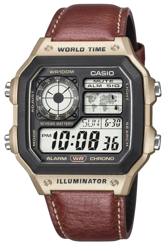 Zegarek Męski CASIO AE-1200WHL-5AVEF + BOX