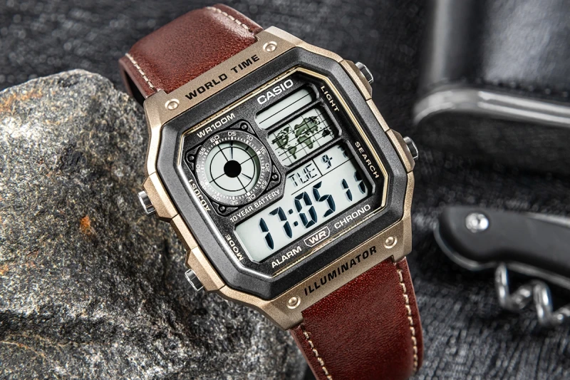 Zegarek Męski CASIO AE-1200WHL-5AVEF + BOX