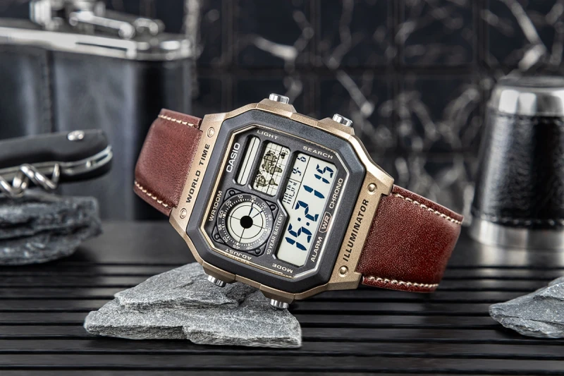 Zegarek Męski CASIO AE-1200WHL-5AVEF + BOX