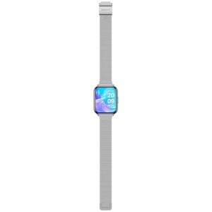 Smartwatch Gravity Srebrny Pasek + Bransoleta GT44-4