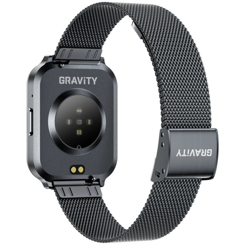 Smartwatch Gravity Czarny Pasek + Bransoleta GT44-5
