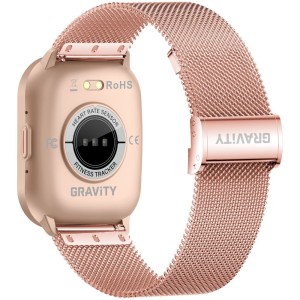 Smartwatch Gravity Różowy Pasek + Bransoleta GT43-4