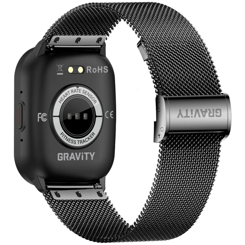Smartwatch Gravity Czarny Pasek + Bransoleta GT43-5