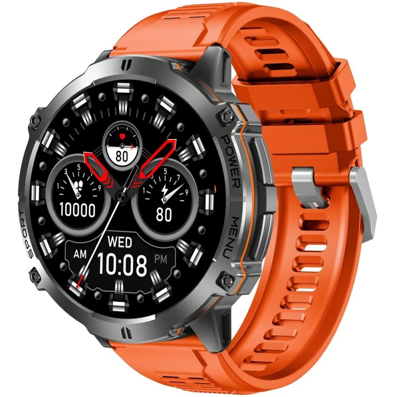 Smartwatch Gravity Czarny Pasek + Bransoleta GT42-5