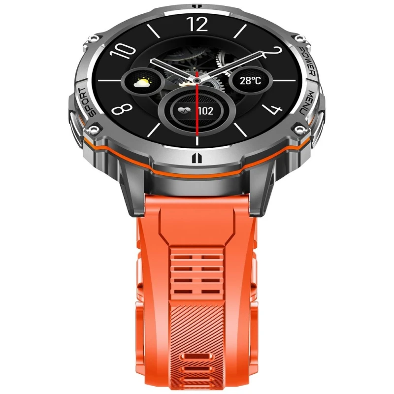 Smartwatch Gravity Grafitowy Pasek + Bransoleta GT42-4