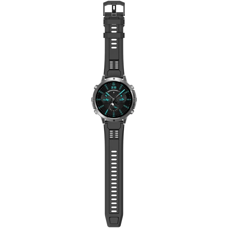 Smartwatch Gravity Grafitowy Pasek + Bransoleta GT42-3
