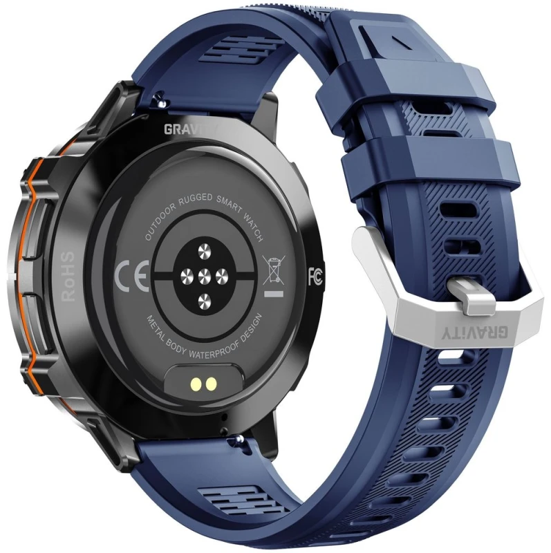 Smartwatch Gravity Czarny Pasek + Bransoleta GT42-2