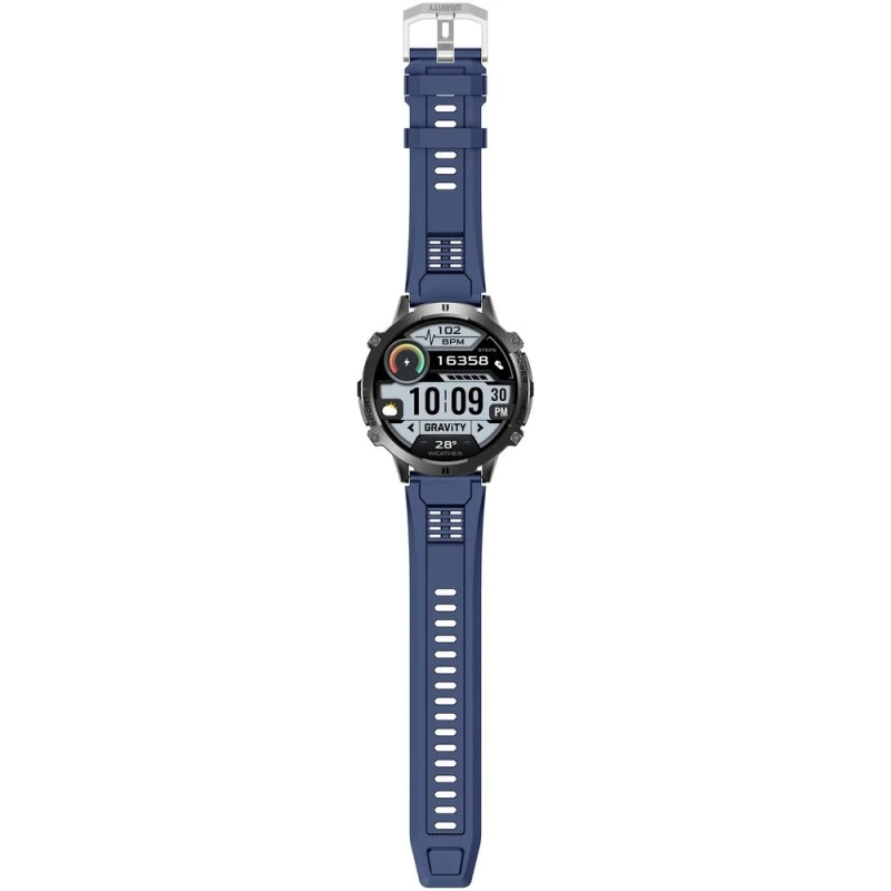 Smartwatch Gravity Czarny Pasek + Bransoleta GT42-2