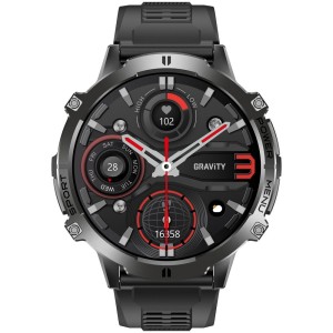 Smartwatch Gravity Czarny Pasek + Bransoleta GT42-1