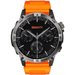 Smartwatch Gravity Czarny Pasek + Bransoleta GT46-4