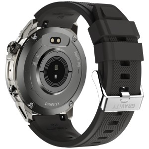 Smartwatch Gravity Grafitowy Pasek + Bransoleta GT46-3