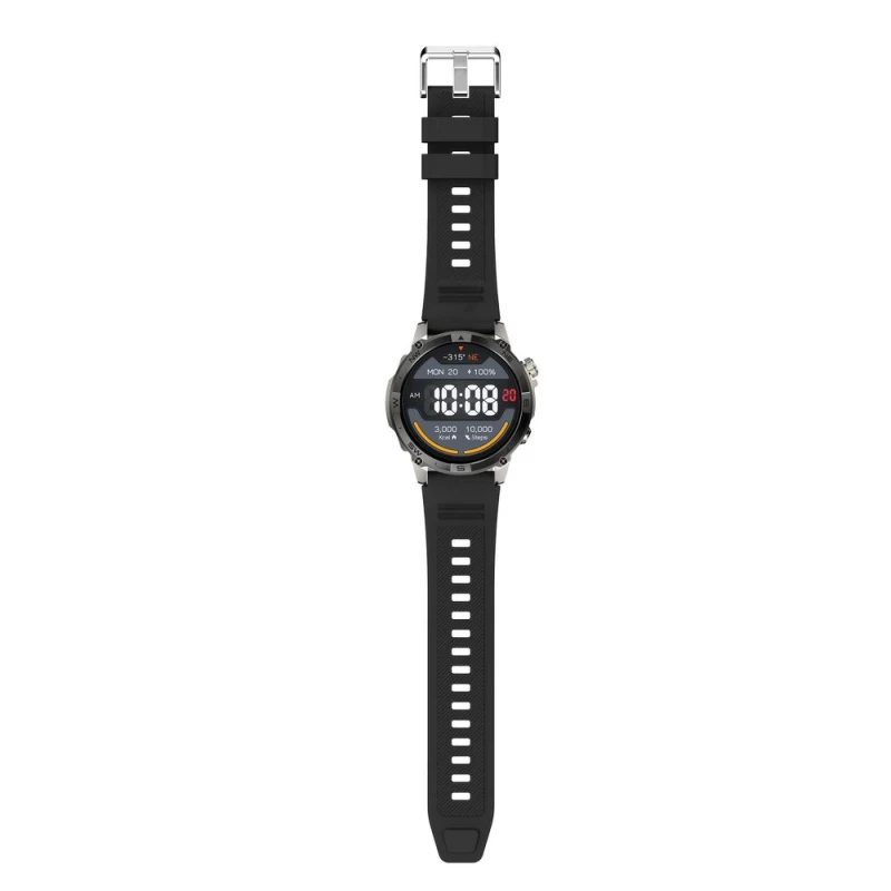 Smartwatch Gravity Grafitowy Pasek + Bransoleta GT46-3