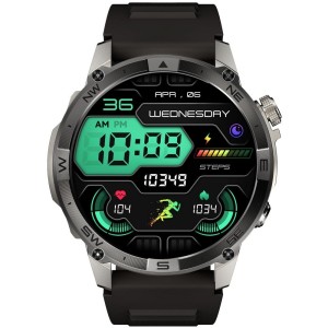 Smartwatch Gravity Grafitowy Pasek + Bransoleta GT46-3