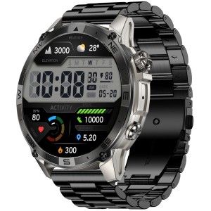 Smartwatch Gravity Grafitowy Pasek + Bransoleta GT46-3